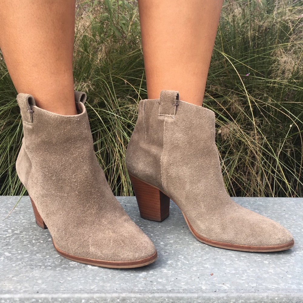 Eaton Suede Ankle Boots